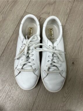 Keds Women’s Ace Dream Foam Leather White Sneakers